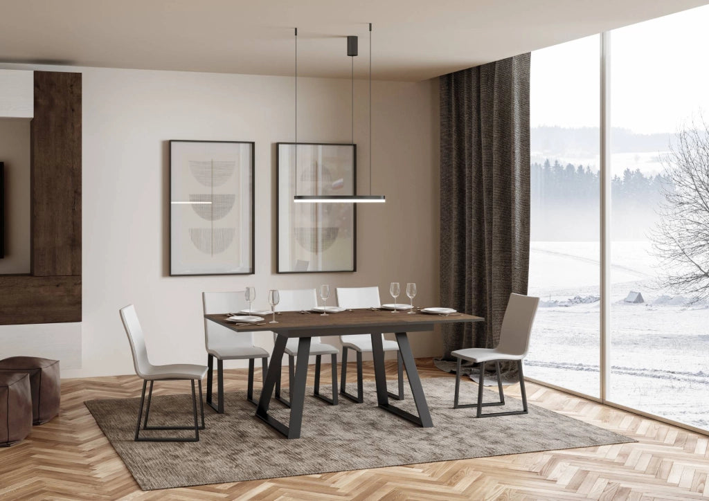 Tavolo Allungabile 120-180x90x74 cm Bernadette Noce