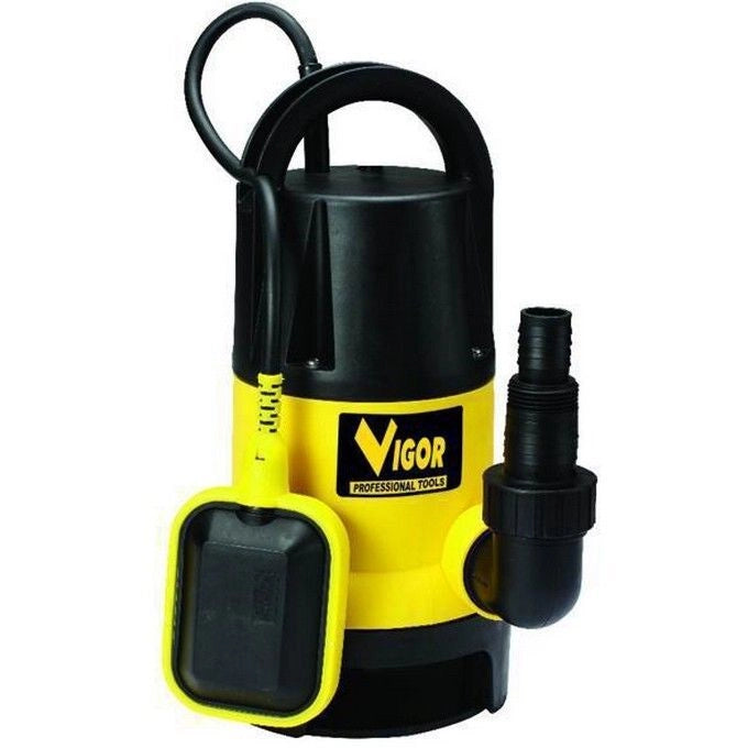 Vigor AL-550 AUT Elettropompa Sommersa Acque Sporche 550 W 200 l-min Prevalenza 7 m Attacco 1''1-2