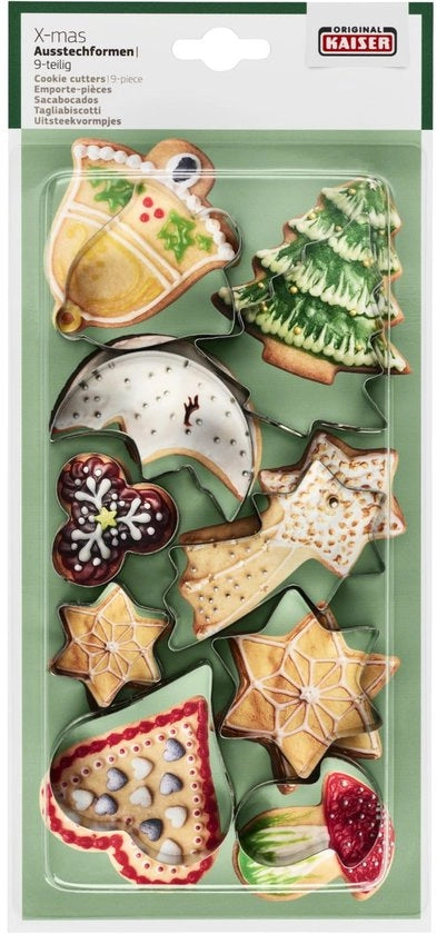 Koekjesvorm, koekjesvorm, per foro per biscotti, fondant, piatto di alluminio, modello 2300612867