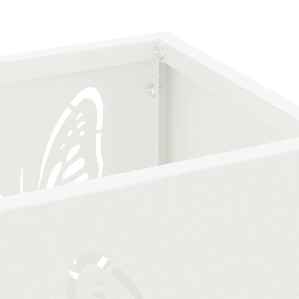 Supporto per Ombrellone Bianco 15,5 x 15,5 x 49 cm Metallo CFW5672273