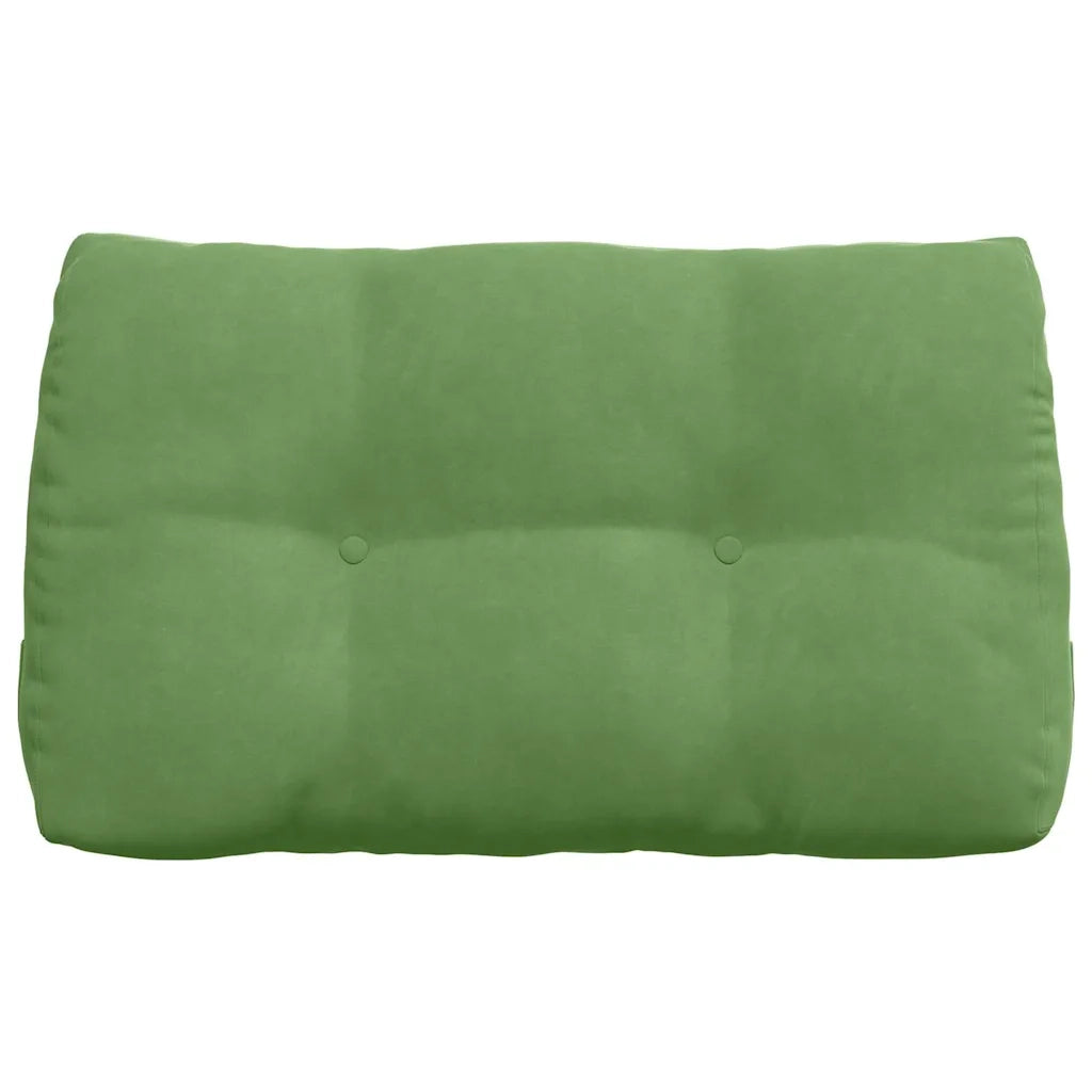 Cuscino per Schiena | Cuscino dorsale Verde chiaro 80 x 24 x 50 cm Velluto