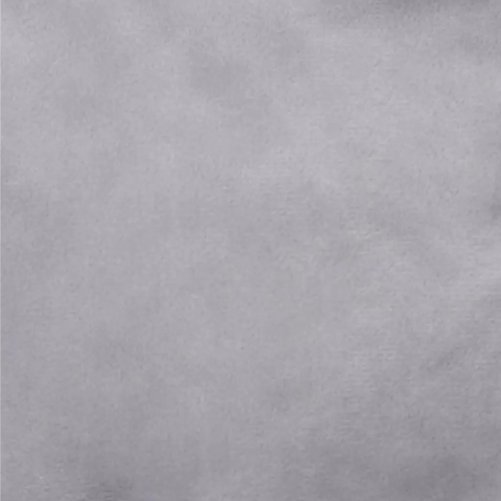 Lettino per Cani Nero e Grigio 79x70x19 cm Peluche e Similpelle 171254