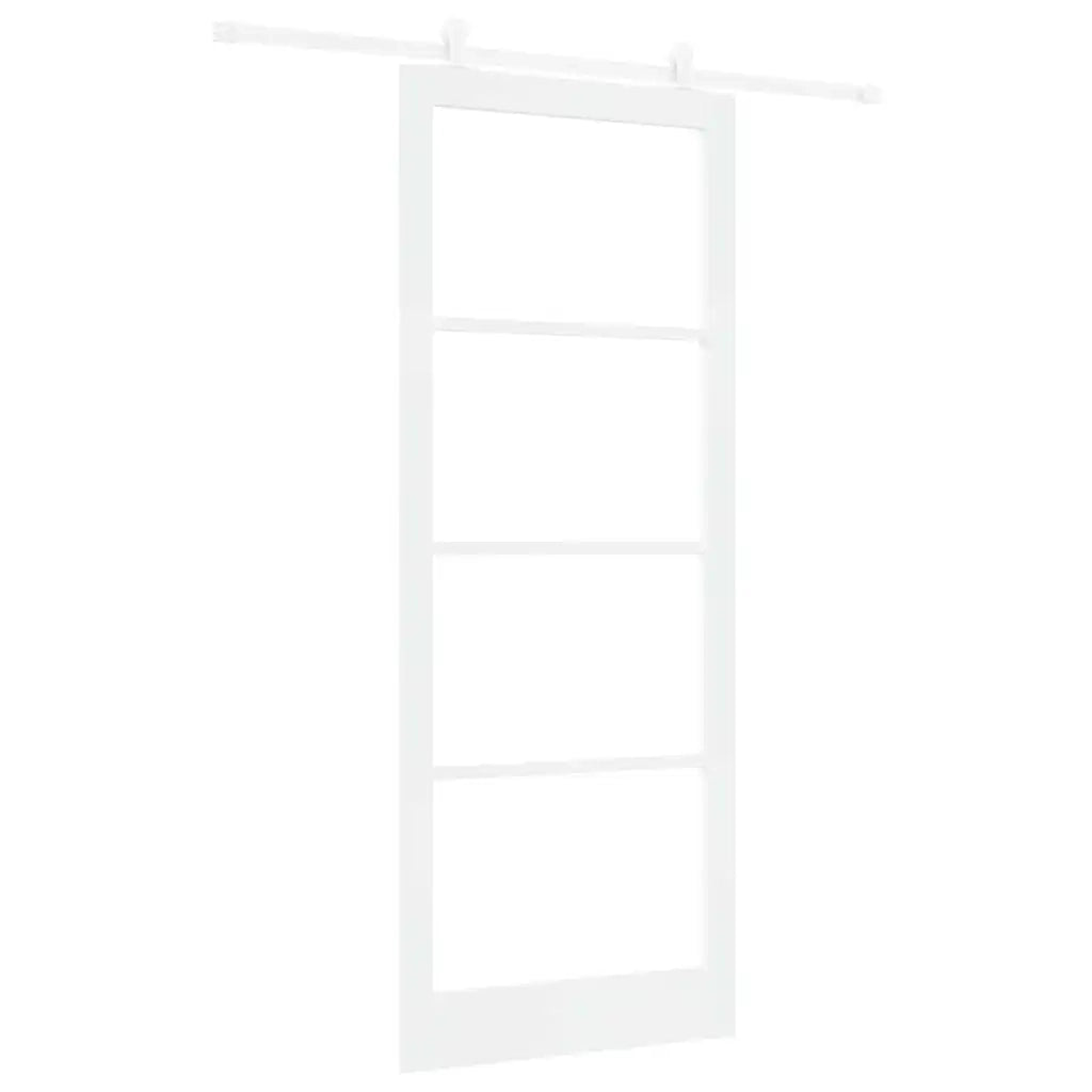 Porta Scorrevole ORKDAL Bianco 93 x 232 cm Legno e metallo 3332068