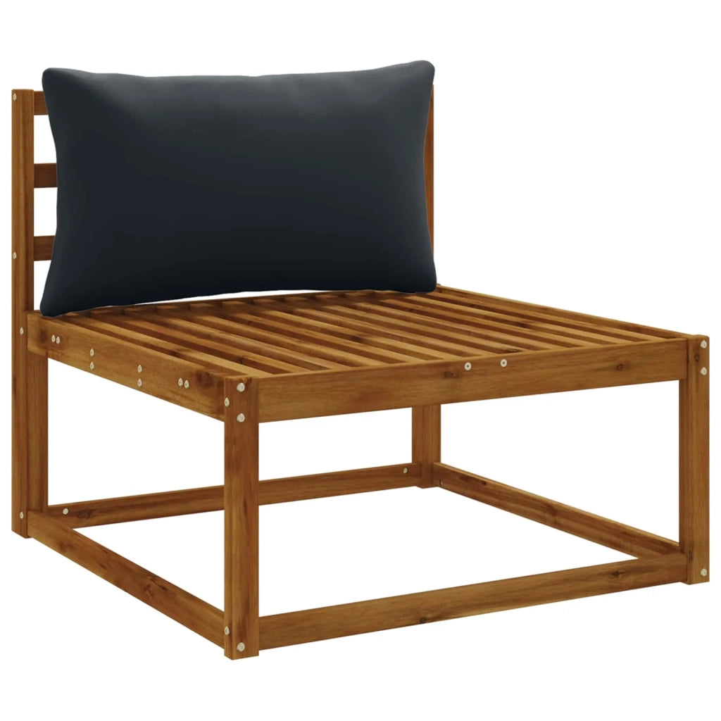 Cuscino per Schiena a 1 Pezzo PUTTEN 100% Poliestere Blu Scuro 946998