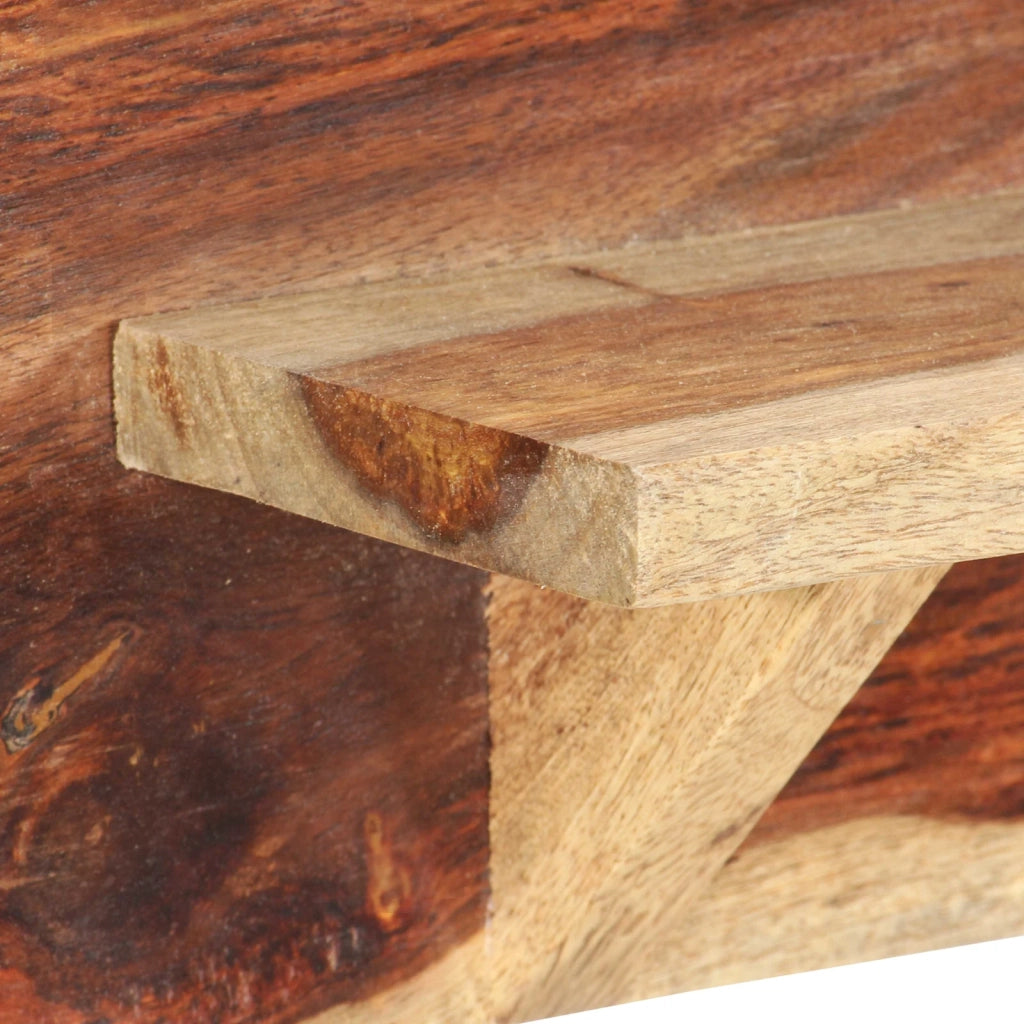 Set di Unità TV con cassetto Montaggio a parete Marrone legno 286380