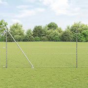 Palo della recinzione Argento 100 x 1,5 m (rete da 50 mm)