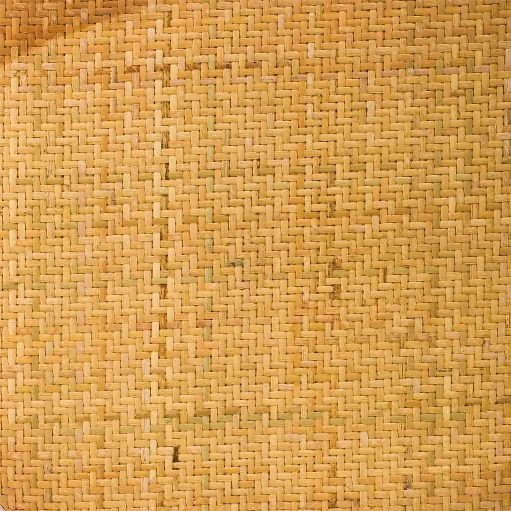 Sedia in legno e sedile in rattan 44x42x46/88h cm