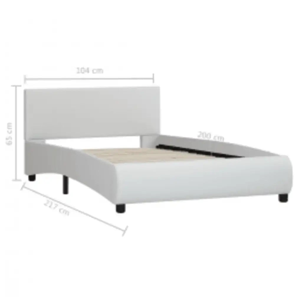 Giroletto con LED Bianco in Similpelle 100x200 cm 285487