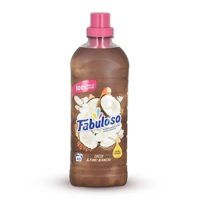 FABULOSO AMMOORBIDENTE CONCENTRATO DA 1 LT FRAGRANZA COCCO E FIORI BIACHI