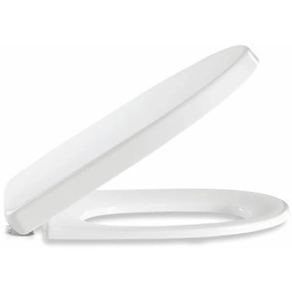 Pressalit delight - sedile wc, forma a d, modello universale bia