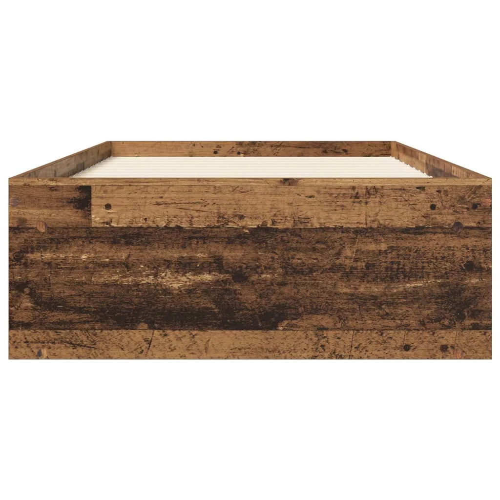 Telaio del letto con storage Legno antico 80 x 200 cm 3429520