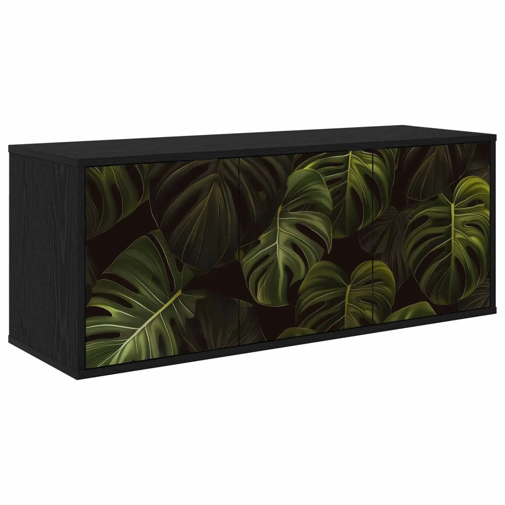 Mobile TV da Parete ELBURG 102 x 33 x 40 cm Rovere Nero 8007158