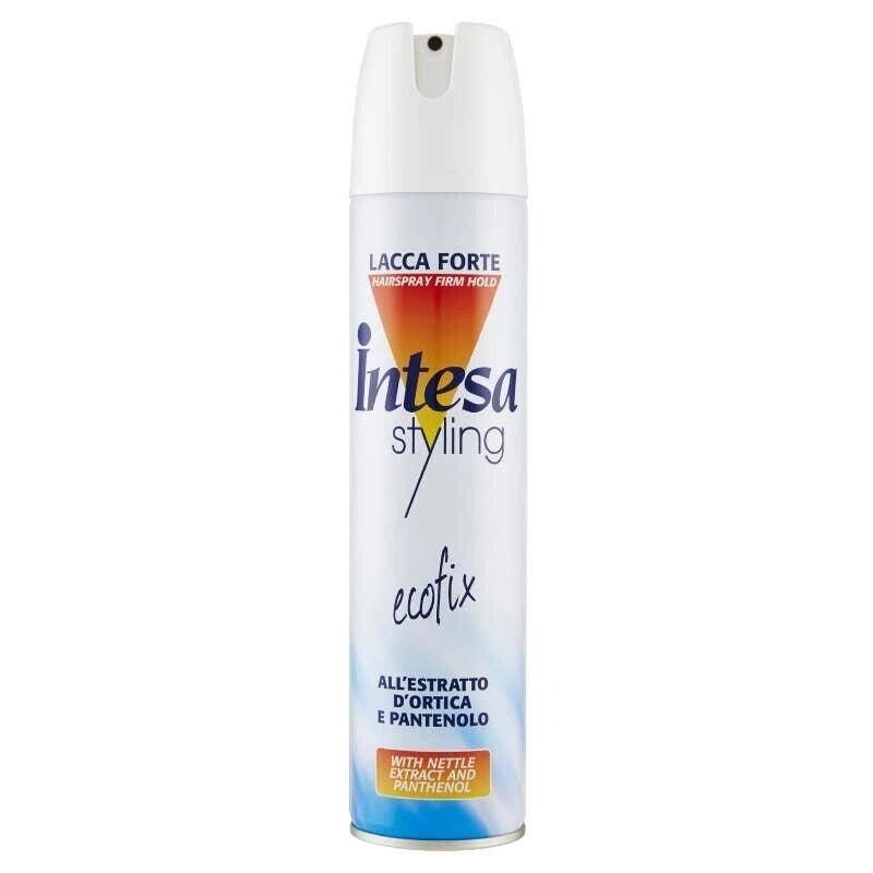 SET 24 PZ INTESA LACCA FISSAGGIO FORTE STYLING 300ML ECOFIX ALL'ORTICA E PANTEN