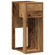 Supporto per Computer a Torre con Cassetto Antico 30x44x74 cm CFW7191956