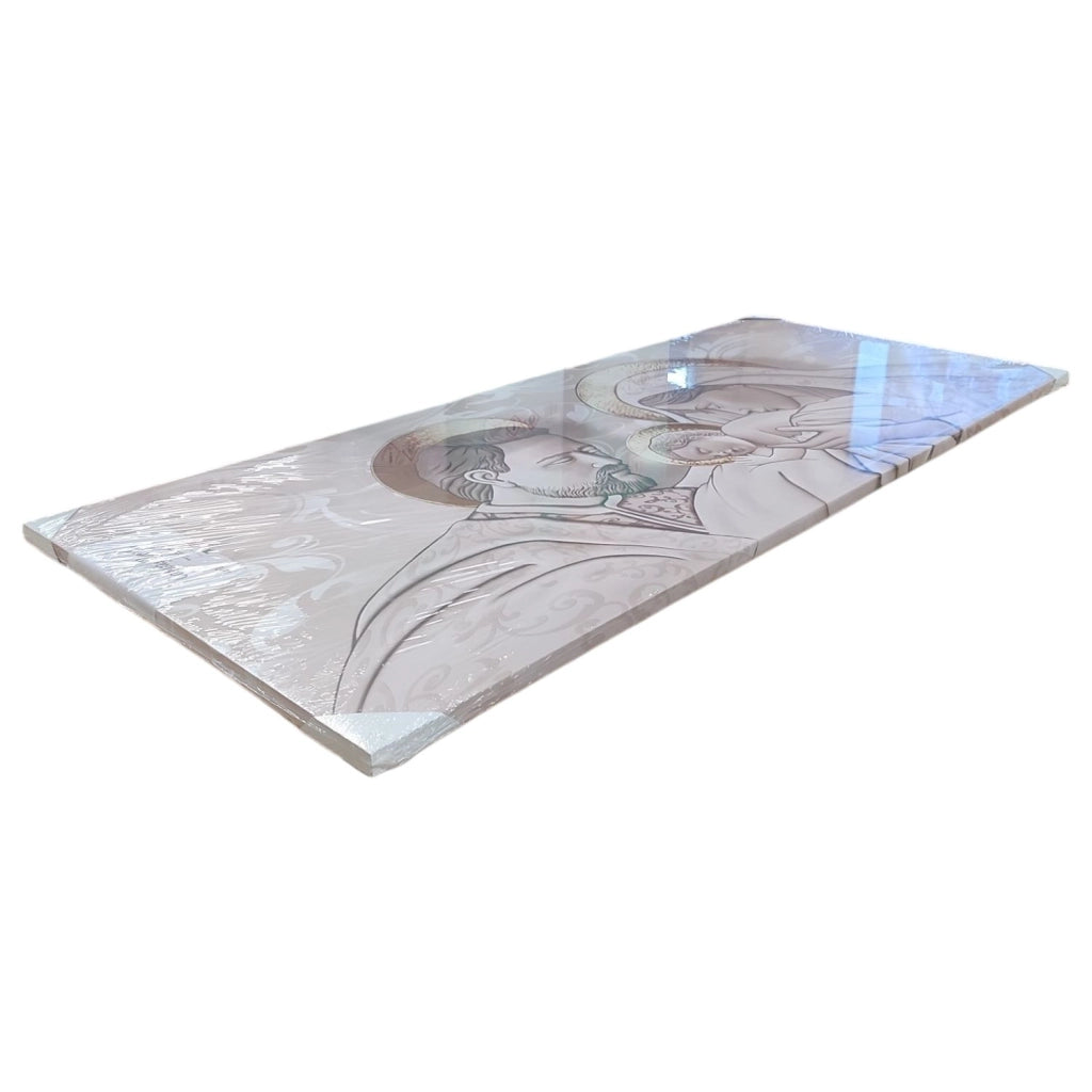 QUADRO THE KISS SHABBY BROWN SACRA FAMIGLIA