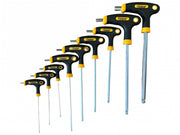 Set Chiavi A T Esagonali Lunghe Forate 9Pz Chiave A Brugola Impugnatura T 261608