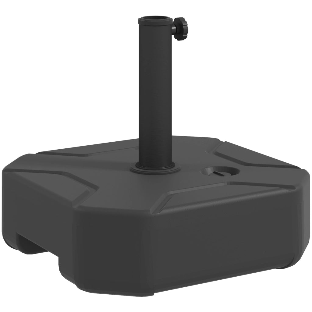Base per Ombrellone da Giardino ¨C MINIMAL ¨C Quadrata, 38/48mm, fino a 25kg