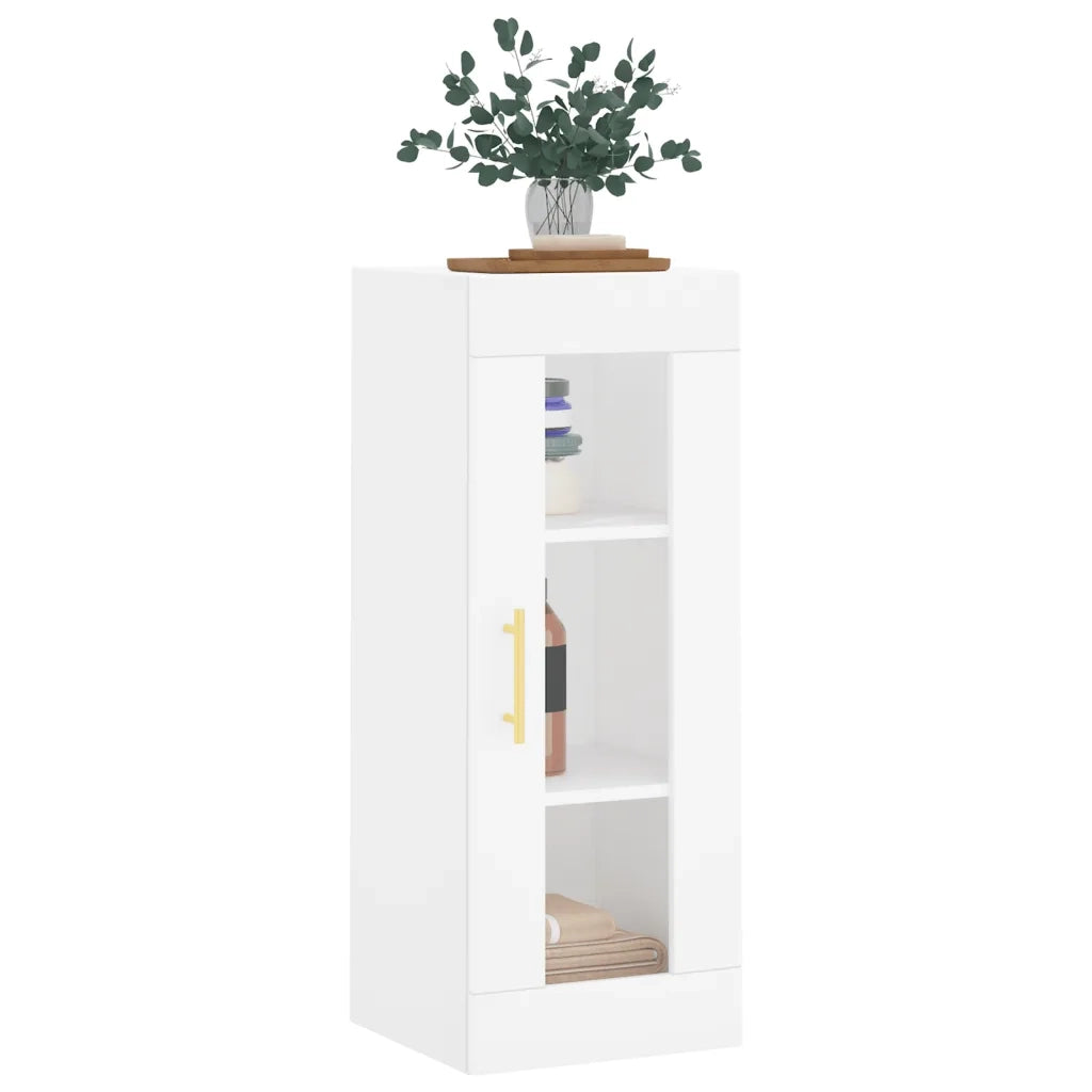 Mobile a Parete Bianco 34,5x34x90 cm