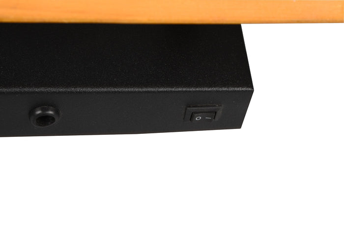 Applique da Interno a LED in Metallo Nero Opaco