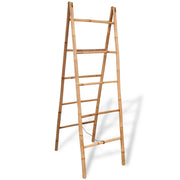 Portasciugamani doppio con 5 barre 50 x 160 cm bambù 02_0001642
