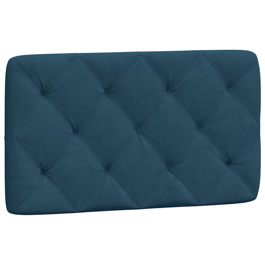 Giroletto con LED senza Materasso-Struttura Letto con LED Blu 80x200 cm in Velluto