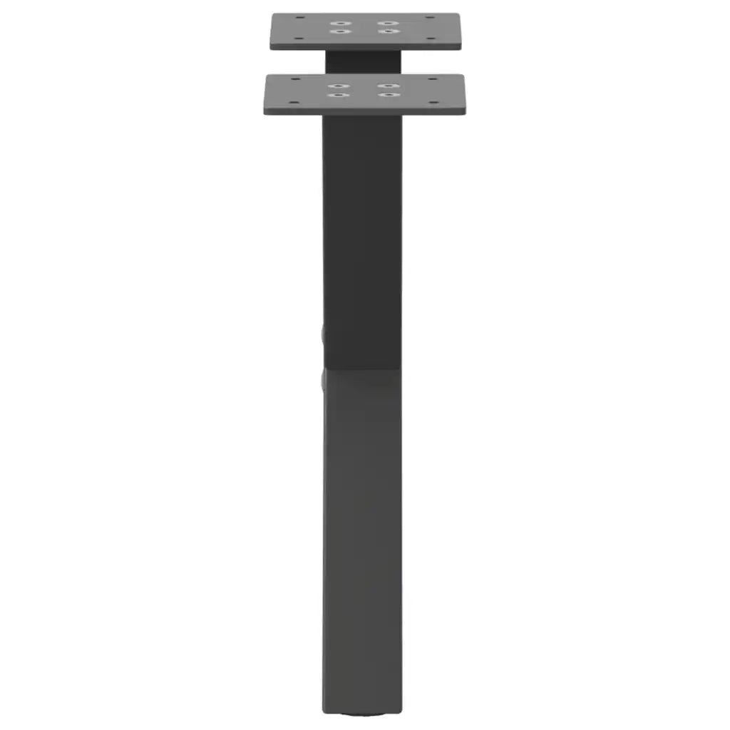 Gambe per Tavolino da Caffè a Forma di X 2 pz Antracite 30x(30-31) cm Acciaio 4012870