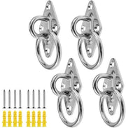 Occhiali da Bicicletta 4 Pezzi - Acciaio Inossidabile - Lenti in Diamante - Piastra Metallica Spessa - Per Accessori di Ciclismo - Materiale Corrosione-Resistente