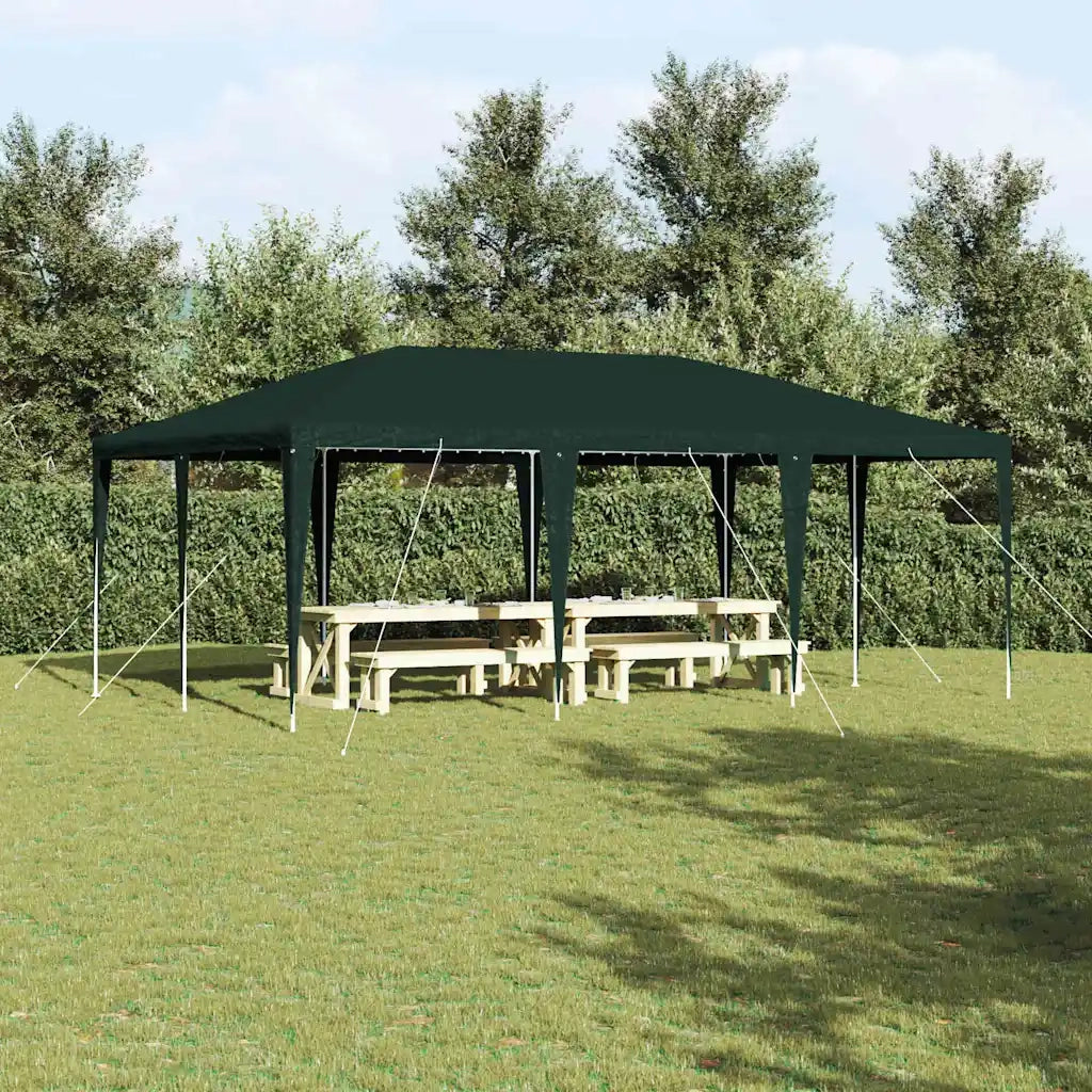 Tenda Party-Tenda da festa Verde 600 x 400 x 266 cm Polietilene e Acciaio