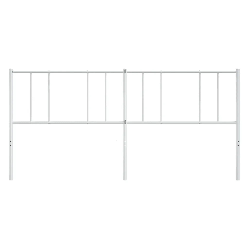 Testiera di Ricambio in Metallo Bianco 200 cm 352567