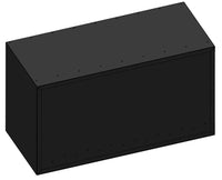 Camino a Bioetanolo da Incasso 80x45 cm Inside L800 V2 Angolo a Sinistra Nero con Vetro