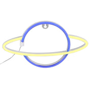 Applique neon bimba Pianeta bianca LED 3W USB/AA Polux