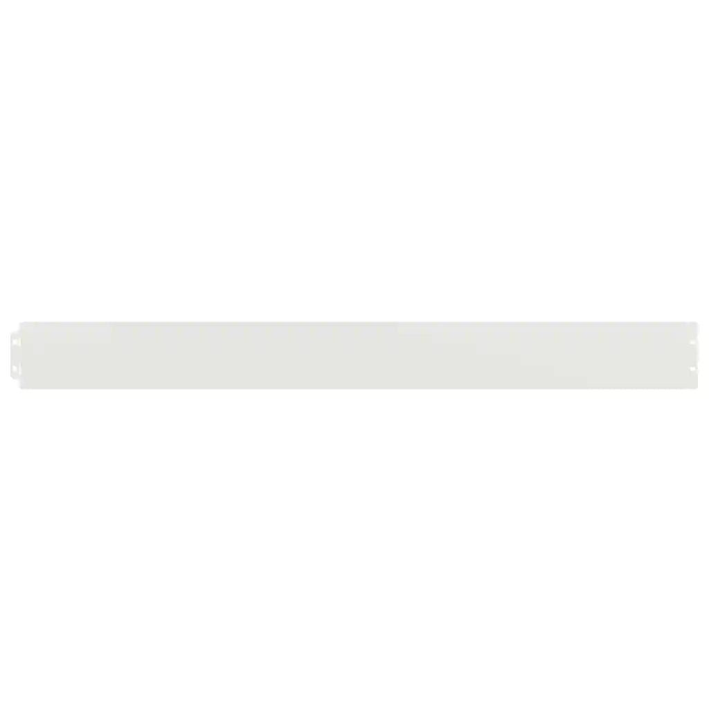 Bordure per Prato 50 pz Bianchi Acciaio Laminato a Freddo 860137