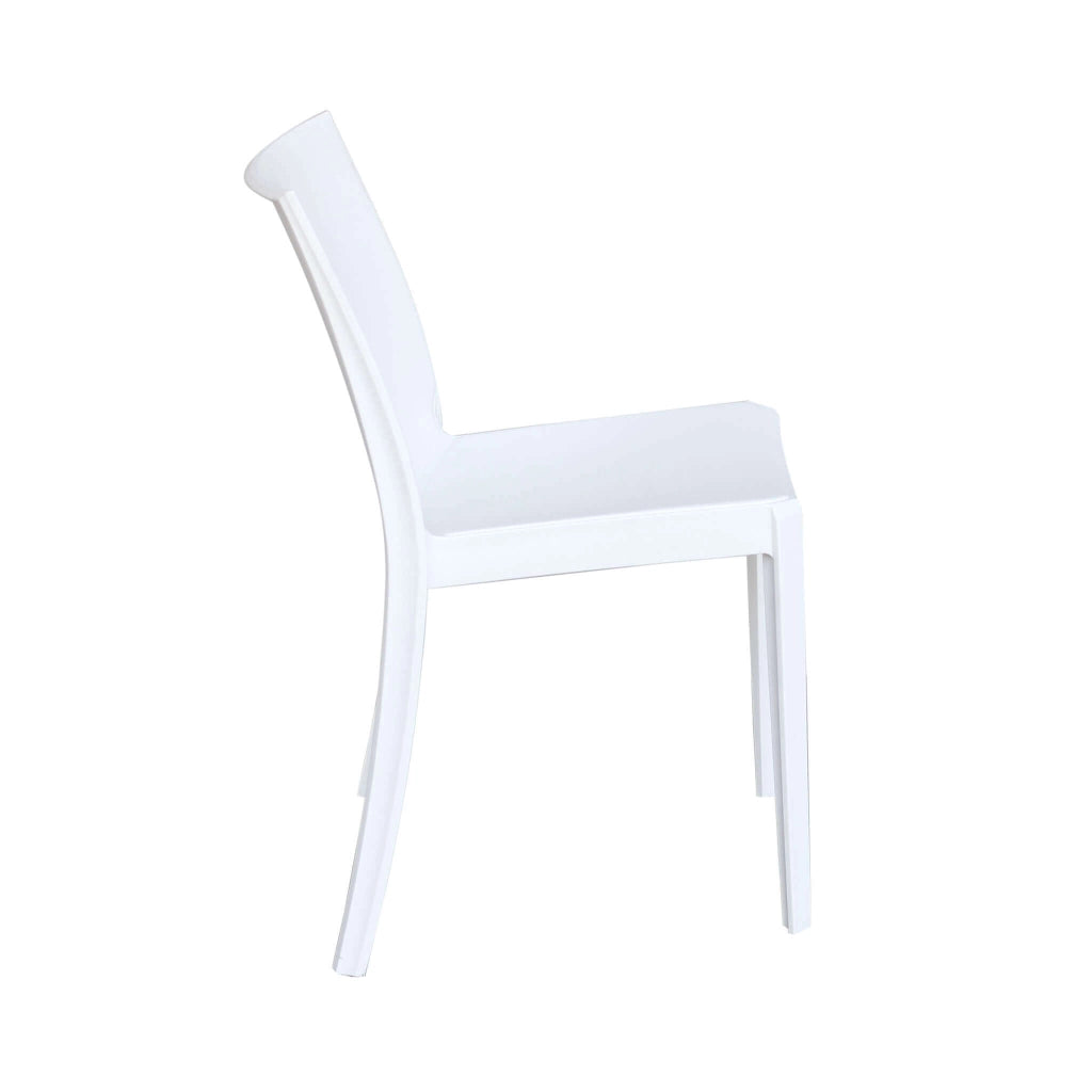 Sedia da Esterno Impilabile in Polipropilene cm 55x47x82 - PERLA