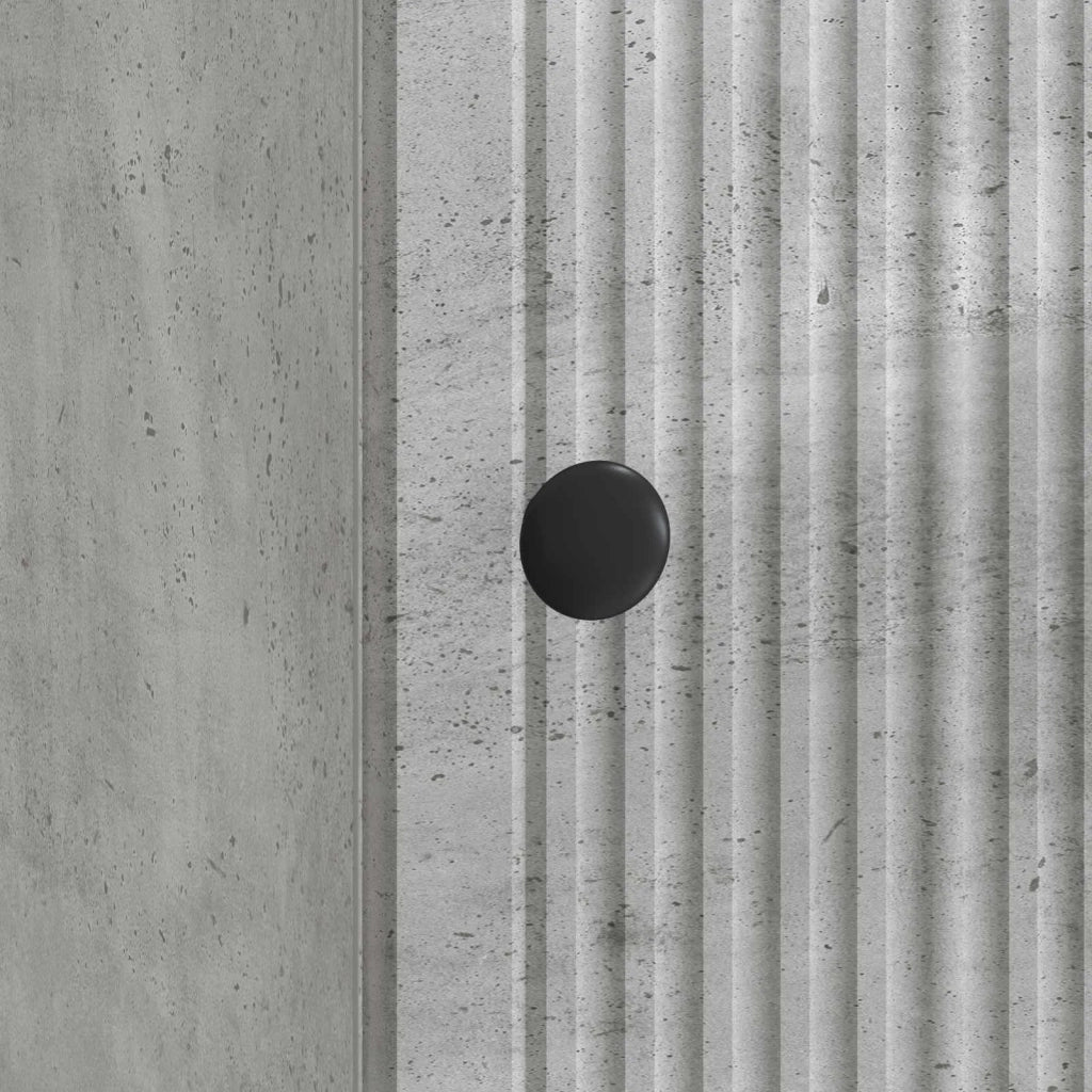 Armadio da Notte Grigio Cemento 43 x 34,5 x 50 cm