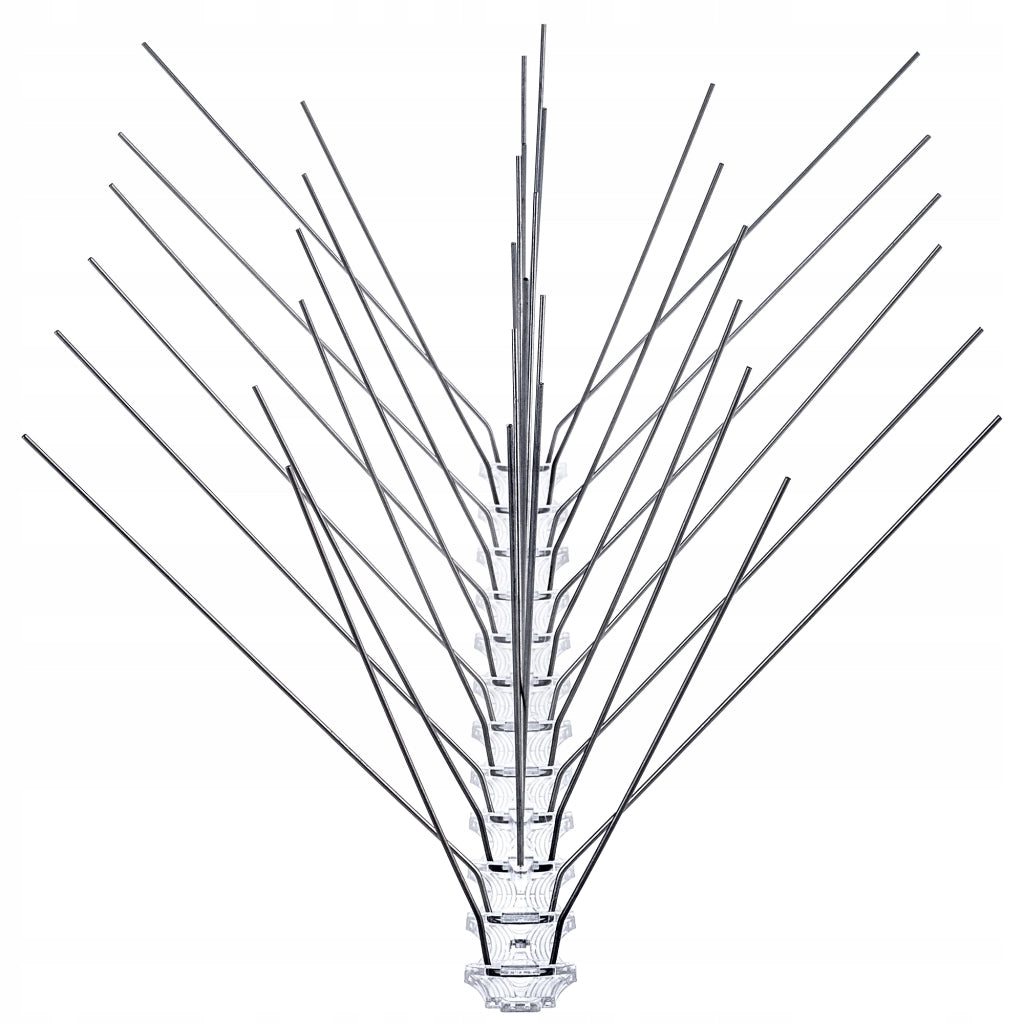 KADAX Punte anti-piccioni in acciaio inox, 26 cm, dense e resistenti, 9 pezzi, 3M