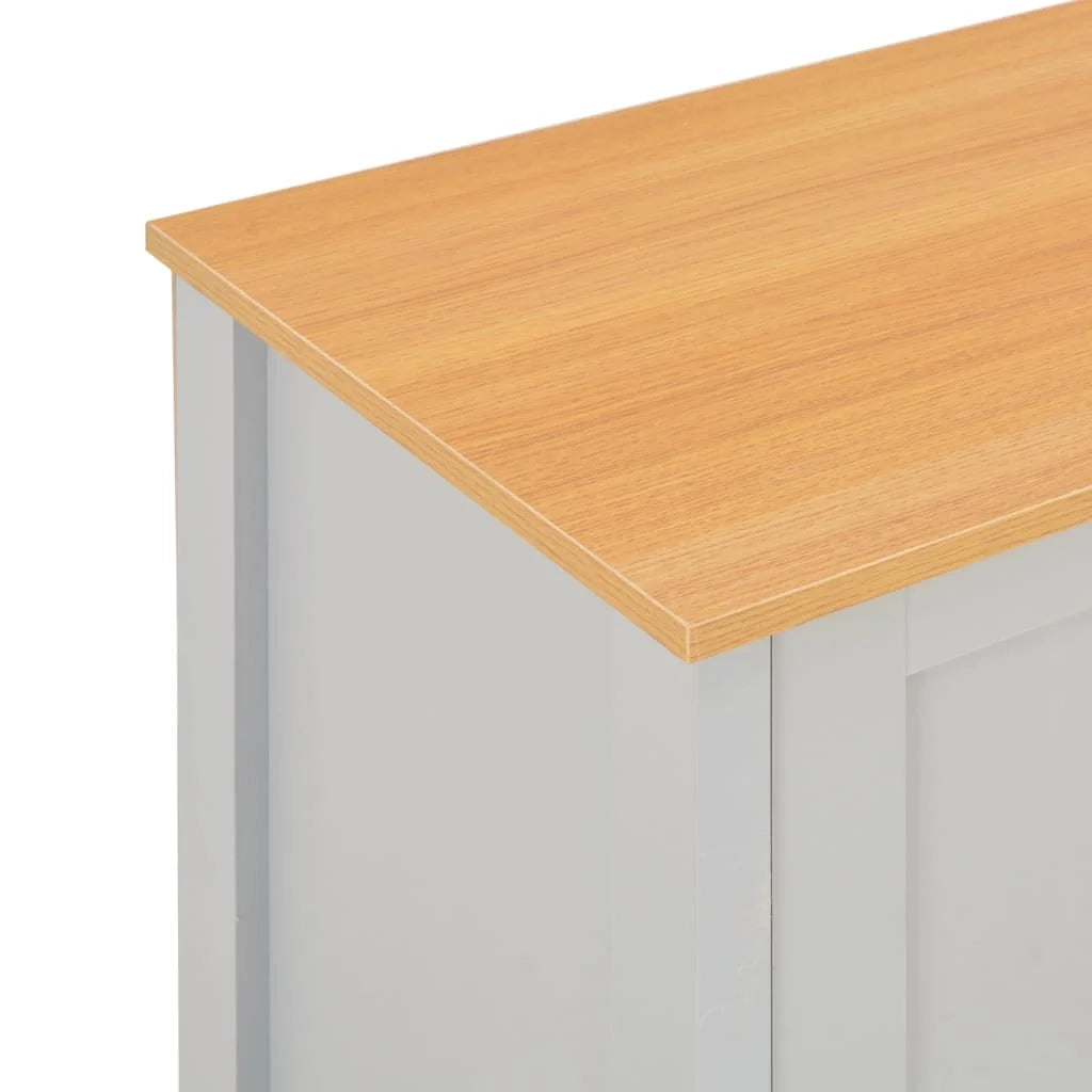 Mobile TV multimediale scaffale TV credenza mobile TV sala da pranzo soggiorno camera da letto 120 x 39 x 58 cm grigio 02_0025867