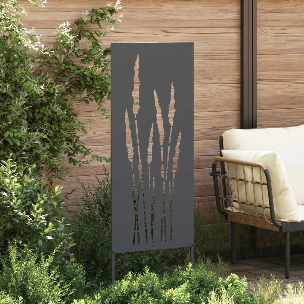 Schermo per privacy in giardino Floreale Antracite 50 x 140 cm 876310