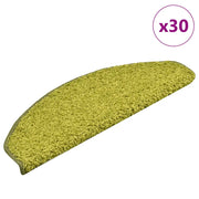 Tappetini per scale 30 pz 65x21x4 cm Verde Semicircolari Grandi 3365823