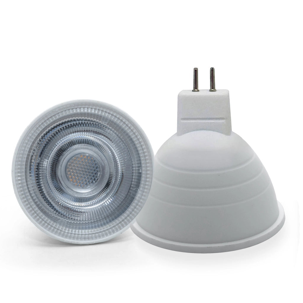 Faretto LED RGB 3000K GU5.3 6W lampada dimmerabile 12V attacco MR16 LED RGBW telecomando IR cromoterapia luce colorata