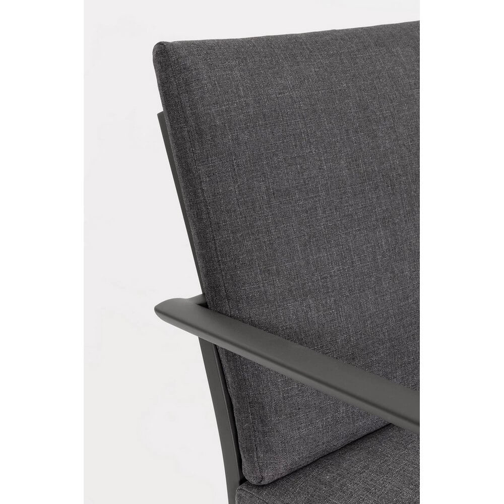 Set da 4 Salotto da Giardino in Alluminio con Cuscini - FYRON