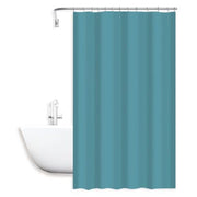 Trade Shop - Tenda Doccia Antimuffa Impermeabile 180x200cm Ganci Anelli Bagno Celeste 79716 -