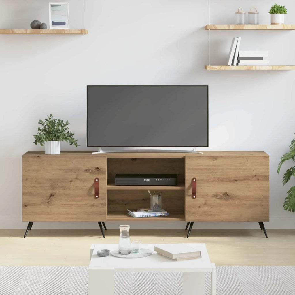 Mobile TV rovere artigianale 150 x 30 x 50 cm Legno multistrato 879590