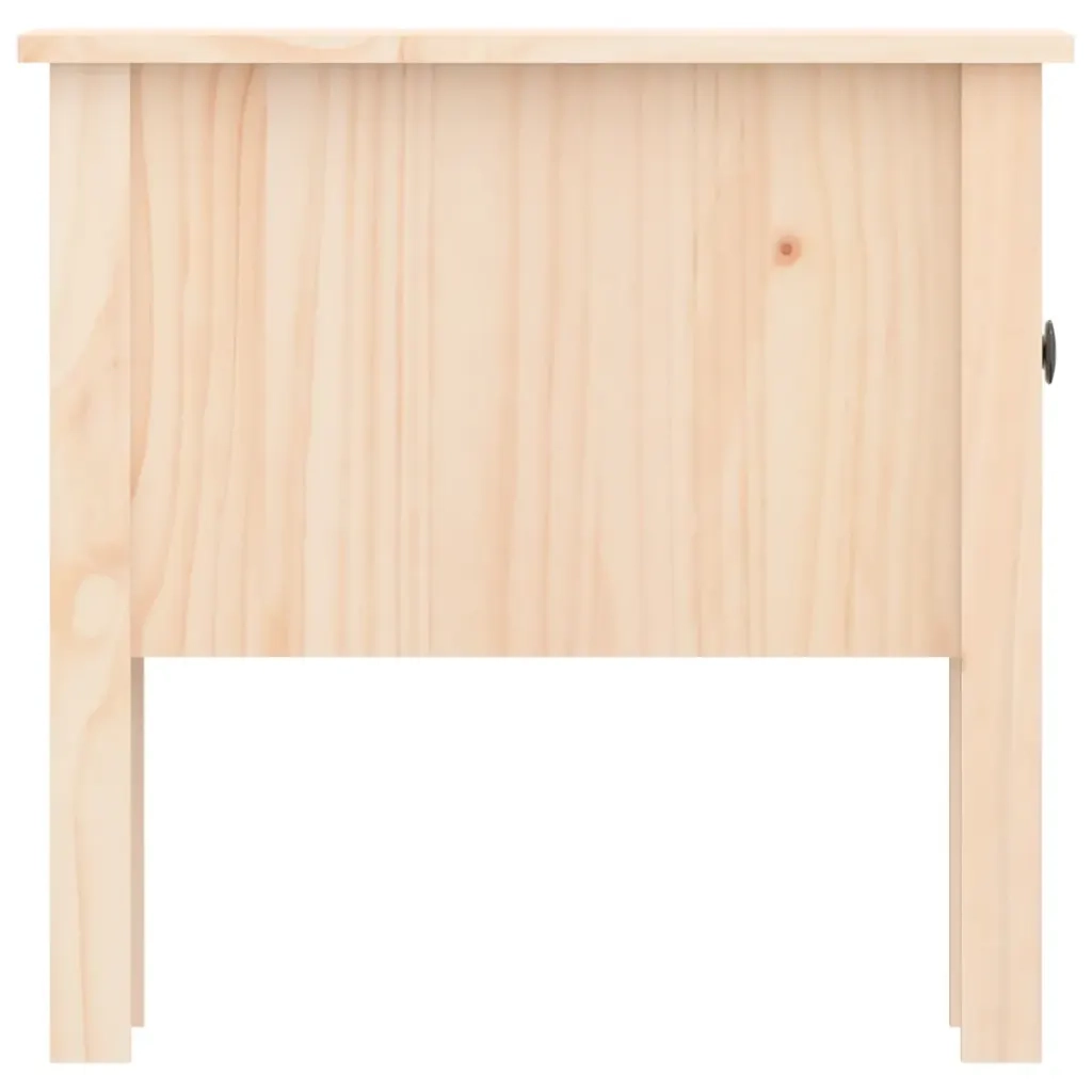 Tavolino-Tavolino da soggiorno-Tavolo 50x50x49 cm Legno Massello di Pino