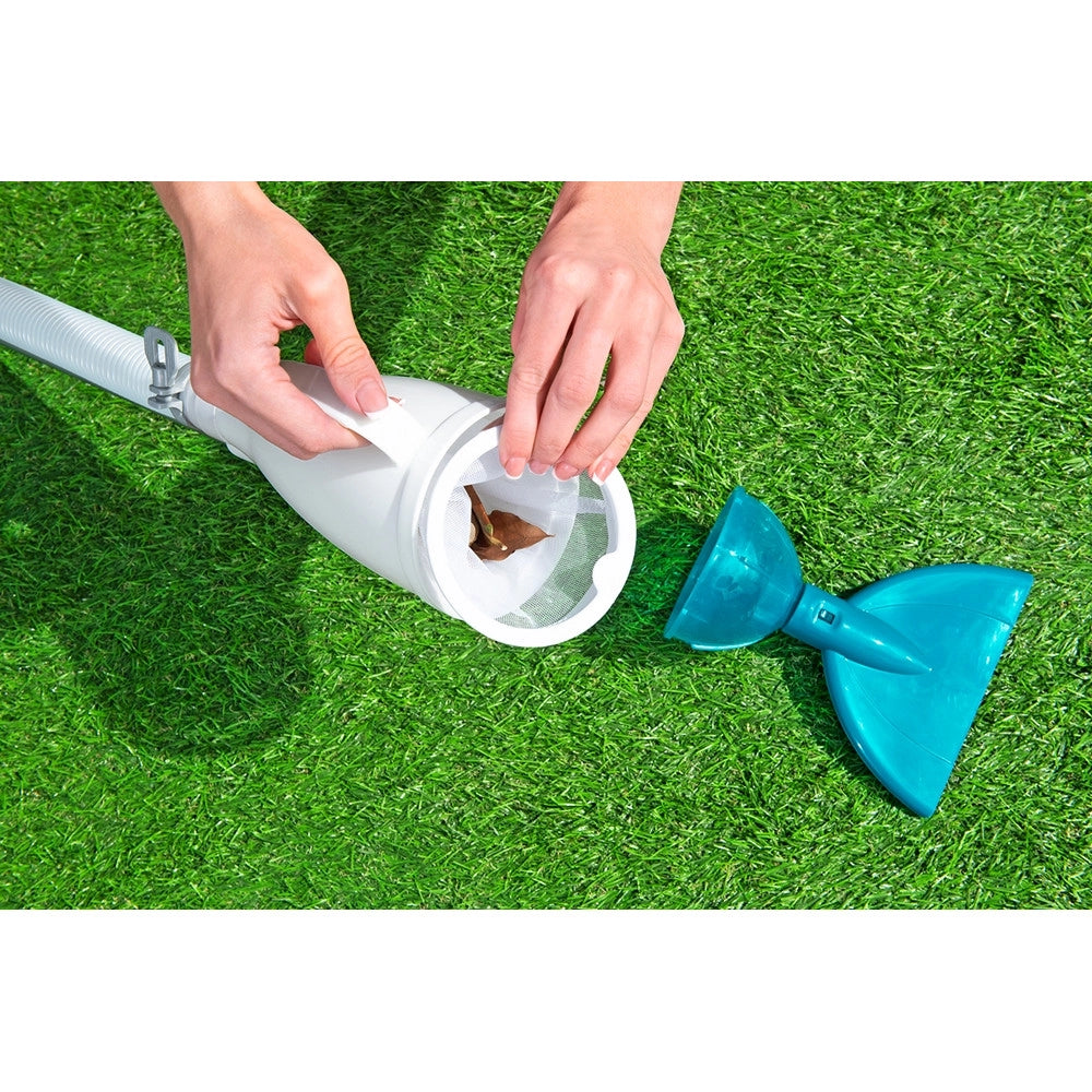 Trade Shop - Aspiratore Sistema Di Pulizia Per Piscine Fuori Terra Fino A 457cm Azionato Da Pompa 58212 -