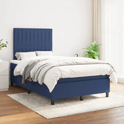 Giroletto a Molle con Materasso Blu 120x200 cm in Tessuto 3141927