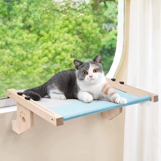 Soggiacollo per finestra Gatto - Hangmat per gatto - Soggiacollo per finestra - Raffreddatore di finestra