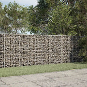 Gabione con Filo da 5 mm e Rete da 5x10 cm 200x30x100 cm 3464638