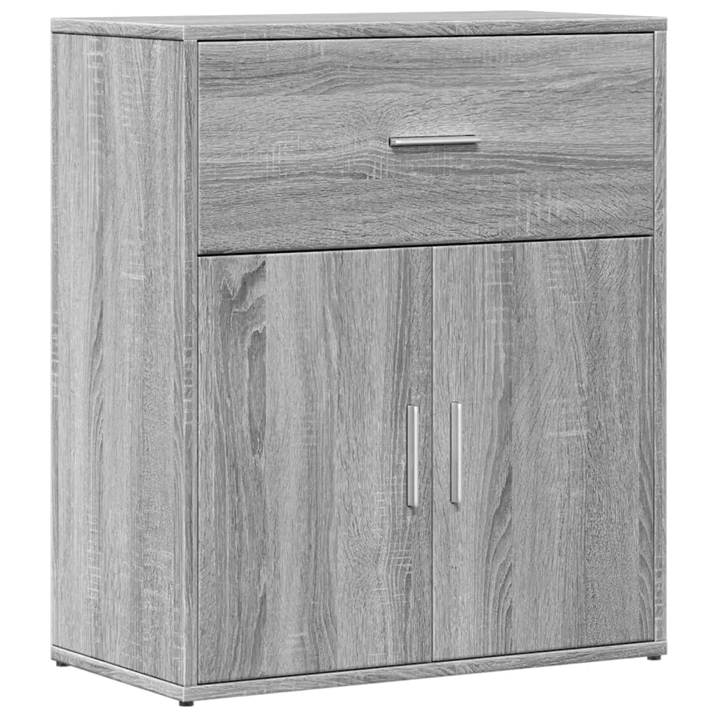 Credenza-Buffet-Armadio da cucina Grigio Sonoma 60x31x70cm in Legno Multistrato 189633