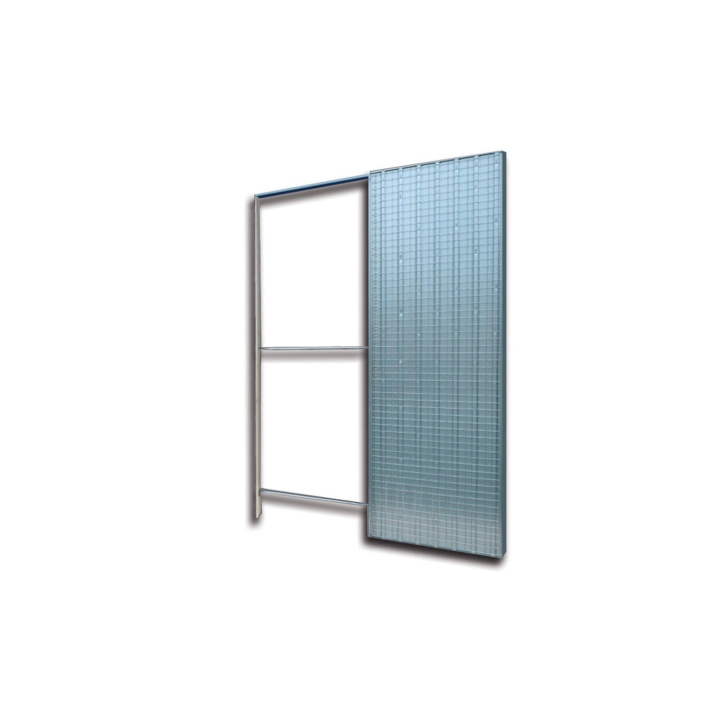 Controtelaio a scomparsa per intonaco - Telaio in Acciaio : Dimensione - 90X210CM, Spessore - 10,5CM