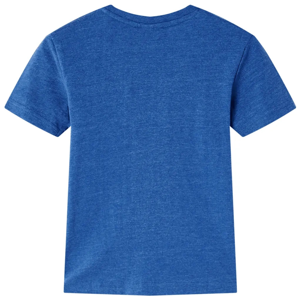 Maglietta da Bambino Blu Scuro MÃ©lange 140cod mxl 108505
